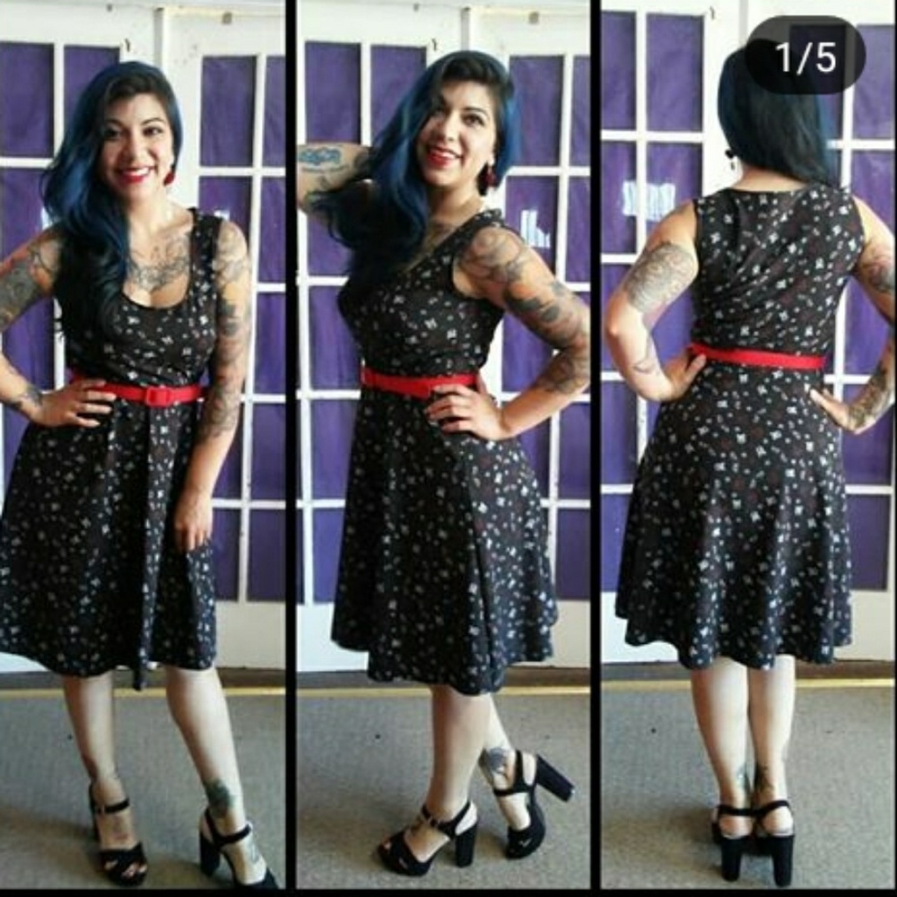 Pinup Rockabilly Skull Dress